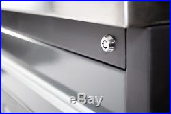 7ft 12 Drawer Workbench / Tool Box With 14 Gauge Stainless Steel Top