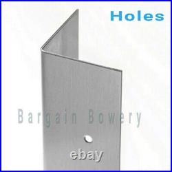 8 FT 96 X 1.5 10PC Stainless Steel Angle Corner Guard Wall Trim 20 Gauge