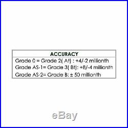 81 Piece Rectangular Steel Grade B Gage Block Set (4101-0022)