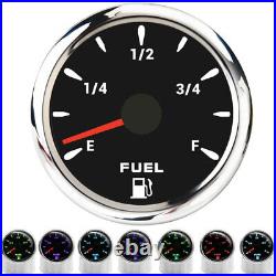 85mm GPS Speedometer 0-80MPH&52mm Fuel Level Water Temp Oil Pressure Voltmeter