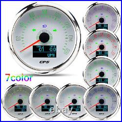 85mm GPS Speedometer Tacho 0-7000RPM & 52mm Fuel Level Water Temp Oil Press Volt