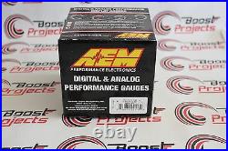 AEM Electronics Gauge Kit Analog Turbo Boost -1 to 4.1bar Brand New # 30-5137M