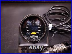 AEM oil pressure gauge 0-150 with Stainless 30-2130-150 Sensor Upgrade