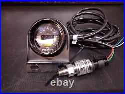 AEM oil pressure gauge 0-150 with Stainless 30-2130-150 Sensor Upgrade