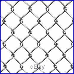ALEKO Galvanized Steel 6 X 50 Feet Roll Chain Link Fence Fabric 12.5-AW Gauge