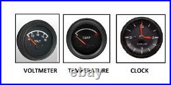 Aftermarket Porsche 914 Replica Temperature Voltmeter Clock Set 91464111830