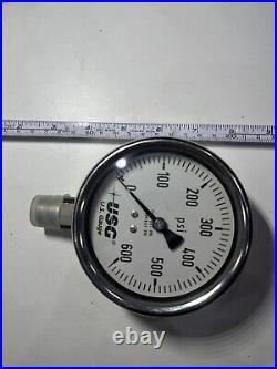 Ametek USG US gauge Liquid filed oil gauge 4 Stainless Steel