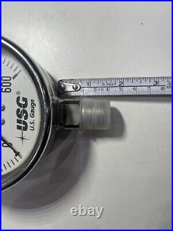 Ametek USG US gauge Liquid filed oil gauge 4 Stainless Steel