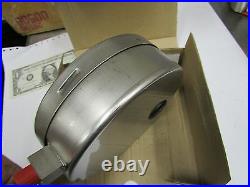 Armaturenbau 6 Stainless Steel Pressure Gauges 0-200 Millibars 1/4 RCh 160-3