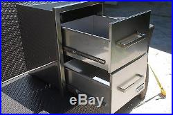 BBQ 304 STAINLESS STEEL 16 gauge DOUBLE DRAWER OUTDOOR KITCHEN BEST QUALITY