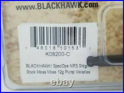 BRAND NEW Blackhawk K08200-C SPECOPS NRS Stock Mossberg 12 Gauge KNOXX 500 590