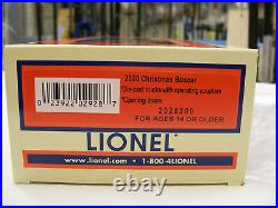 BRAND NEW Lionel # 2028200 Annual Yr. 2020 Christmas O Gauge Holiday Box Car