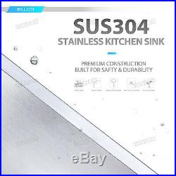 Billion 33 inch undermount double bowls 16 Gauge Stainless Steel Kitchen Sink