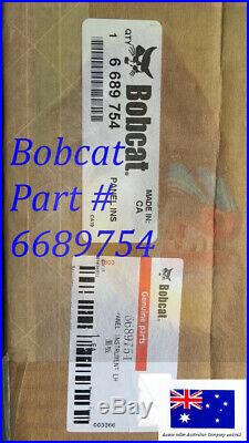 Bobcat OEM 6689754 Left Control Panel With Fuel Gauge BRAND NEW
