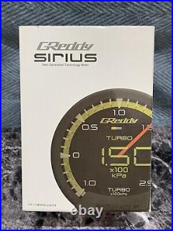 Brand New GReddy Sirius Meter Turbo Boost Meter Gauge GD7C07 Turbo Free Shipping
