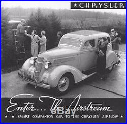 Chrysler Airstream Six Desoto Six 16 Gauge Steel Running Board Set 1935-1936
