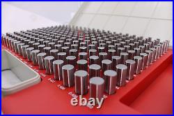 Class ZZ Steel Pin Gage Set minus 250PCS (0.251-0.500) M2