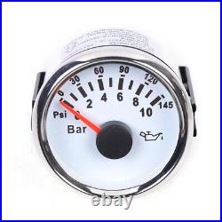 Classic 6 Gauge Set Electronic Speedometer GPS Set 6 stainless steel plate