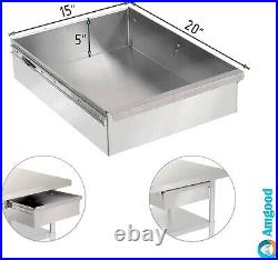 Commercial Stainless Steel Metal Work Table with Drawer