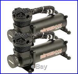 Complete Bolt On Air Ride Suspension Kit withManifold & 480 Blk For 65-70 Cadillac