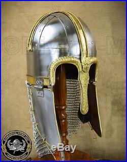 Coppergate Anglo Saxon Deluxe Helm 18 Gauge