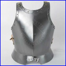 Costume 18 Gauge Steel Front Chest Plate NEW Medieval Breastplate Warrior Battle
