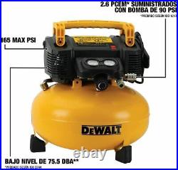 DEWALT 6 Gal 18Gauge Brad Nailer and Heavy-Duty Pancake Electric Air Compressor