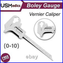 Dental Measuring Boley Gauge Caliper Iwanson Bracket Positioning Instruments SET