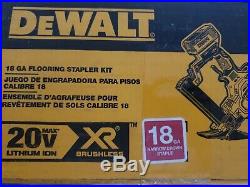 Dewalt 20V Max XR Lith-Ion Cordless 18 Gauge Flooring Stapler DCN682M1 BRAND NEW