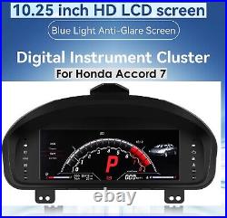 Digital Instrument Cluster For Honda Accord 2003-2007 Speedometer Gauges 10.25 Digital Instrument Cluster For Honda Accord 2003-2007 Speedometer Gauges 10.25