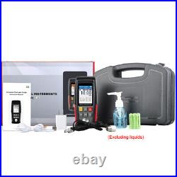 Digital Ultrasonic Thickness Gauge Tester Meter 0.039 to 8.85 in For Steel Metal