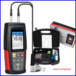 Digital Ultrasonic Thickness Gauge Tester Meter 0.039 to 8.85 in For Steel Metal