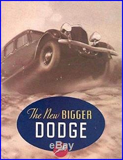 Dodge Steel Running Board Set 34 1934 Made in USA 16 Gauge