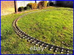 Dual Gauge Tracks 4 3/4 & 3 1/2 Gauge, 20 foot diameter