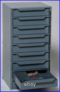 Durham Mfg 611-95 Storage Cabinet, 12-5/8 In W, 9 Drawers