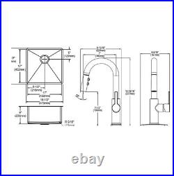 ELKAY Crosstown 18 Gauge Stainless Steel 18-1/2 x 18-1/2 x 9 Single Bowl