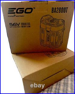 Ego 56V 5.0ah Battery BA2800T Withfuel Gauge Brand New In Box (July 2020)