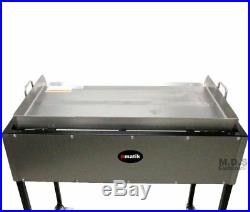 Ematik Griddle 31 100% Heavy Duty Gauge Steel Stainless Steel Catering Grill