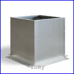 Exhaust Fan Roof Curb- 19.5 square x 20 high flat bolt together curb