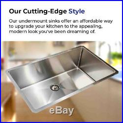 ExtraThick16 Gauge Undermount Stainless Steel Kitchen Sink Grid Strainer 31 inch