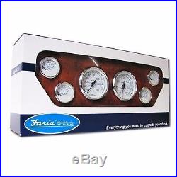 Faria Chesapeake White Stainless Steel Gauge KTF001 Inboard Boxed Set MD