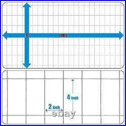 Fencer Wire Welded Fence 5'x100' 12.5-Gauge Galvanized Steel 2''x4 Mesh Weave