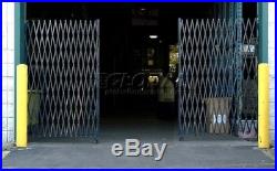 Folding Gate Double Security 10W X 8H Strong 3/4 14 Gauge Steel Channel New