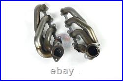 For 2011-14 Ford F-150 FX2 FX4 XL XLT Lariat King Coyote 5.0L V8 Shorty Headers