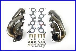 For 2011-14 Ford F-150 FX2 FX4 XL XLT Lariat King Coyote 5.0L V8 Shorty Headers