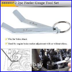 For Volvo Mack MP7 MP8 MP10 D12 D13 D16 Engines Feeler Gauge Jake Brake Tool