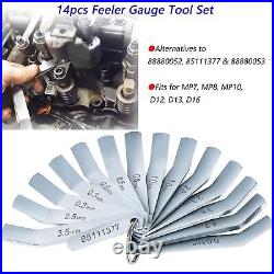 For Volvo Mack MP7 MP8 MP10 D12 D13 D16 Engines Feeler Gauge Jake Brake Tool