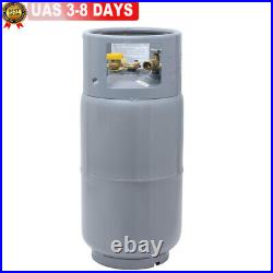 Forklift Propane Tank Cylinder with Gauge 33.5LB Steel DOT TC Compliant UL Listed