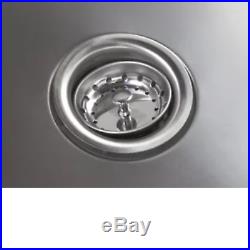 Freestanding Utility Stainless Steel 16-Gauge Commercial Sink 36 X 21 X 14 Bowl