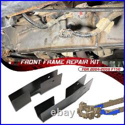 Front Frame Repair Kit for 2004-2008 Ford F150 LH & RH 11 Gauge Steel 2PCS